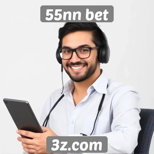 Atendimento ao cliente no site 55nn bet